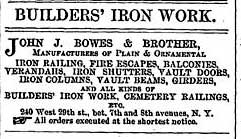 J. J. Bowes & Bro. Iron Works